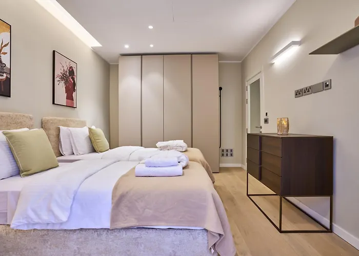 דירה Modern Two Bedroom In